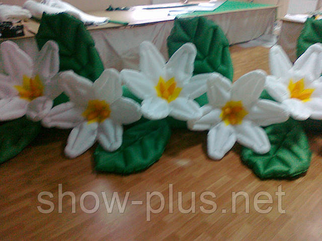 Пневмогирлянды (пневмоцветы, надувные цветы) под заказ - фото 3 - id-p24204719