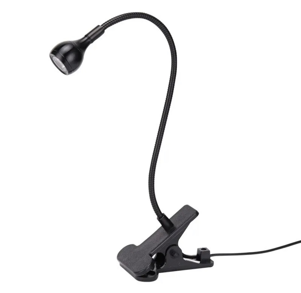 Лампа прищіпка гнучка для сушіння нігтів з USB-роз'ємом