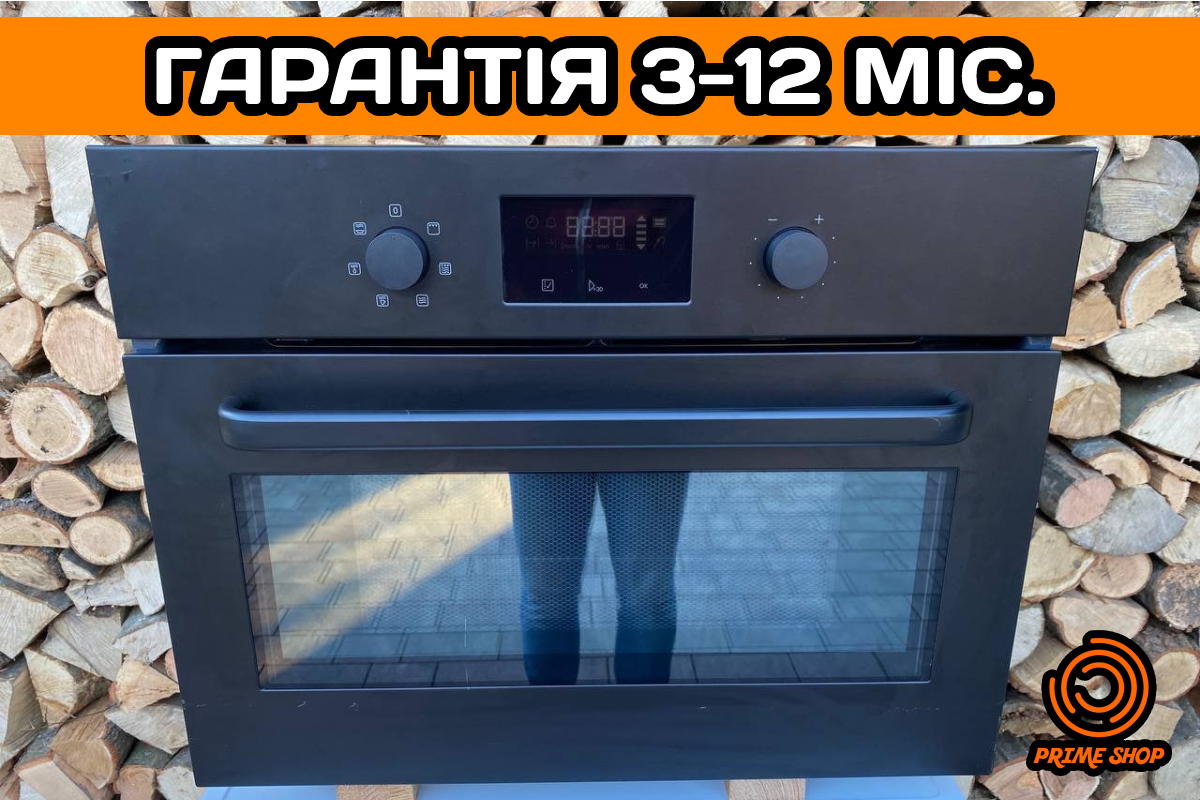 Духова шафа IKEA 45x60 см вбудована духовка з мікрохвильовою пічкою гриль + конвекція функція НВЧ б/у ЄВРОПА, фото 1