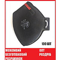 Респіратор Рута FFP3 100 шт/комплект, без клапану. Оригінал в наявності. Распіратор опт