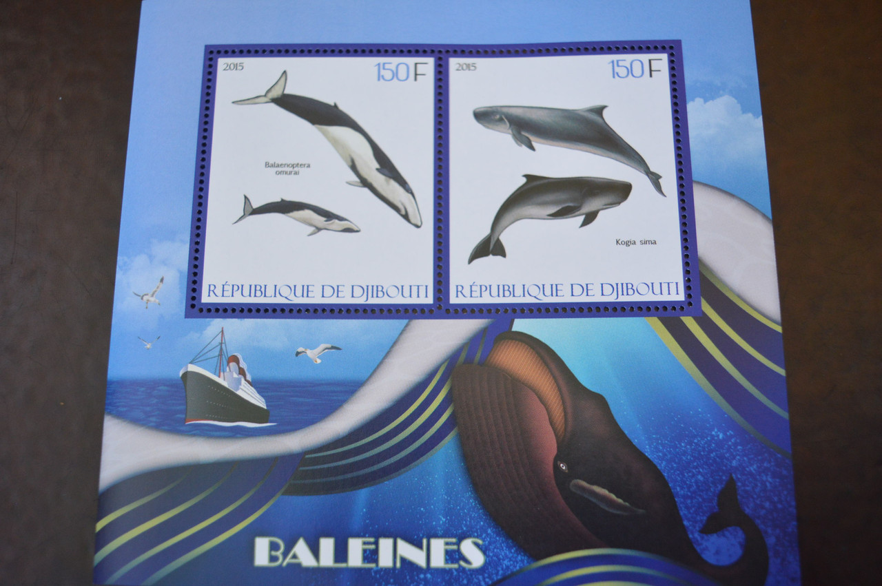 Джибуті. Марки. Фауна. Блок. 2013 рік  (А-22)