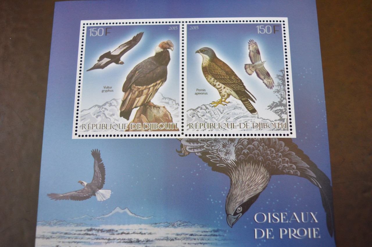 Джибуті. Марки. Фауна. Блок. 2013 рік  (А-22)