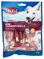 Trixie (Трикси) Denta Fun Chewing Rolls Duck лакомство для собак 80 г