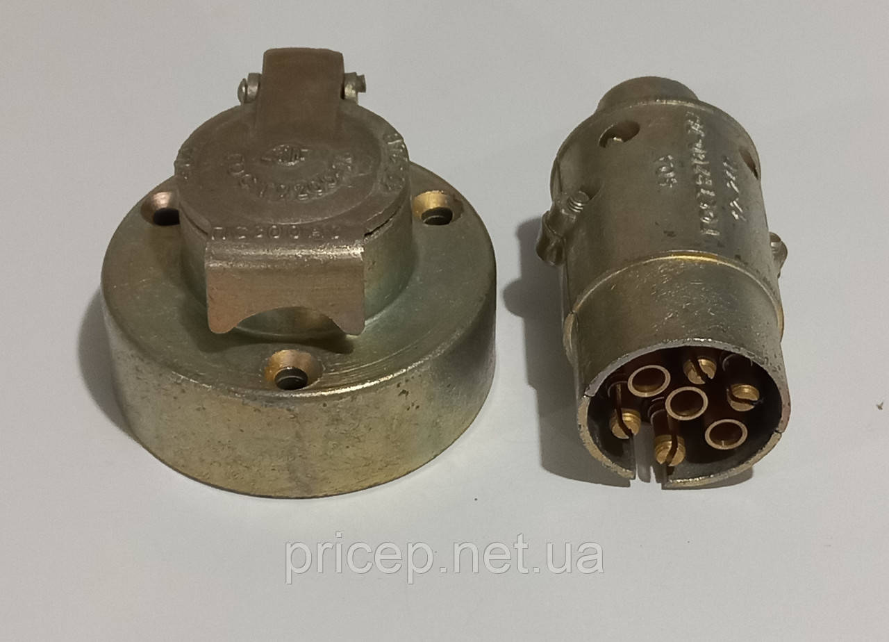 Купить Вилка + розетка для прицепа метал (Украина) ПС-300 комплект ...