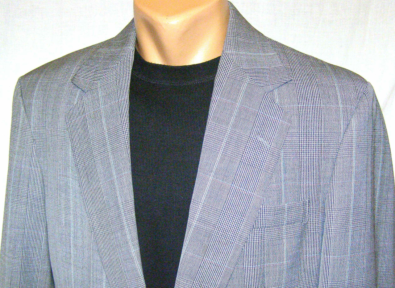 Пиджак шерстяной HAGGAR (50) - фото 2 - id-p324111193