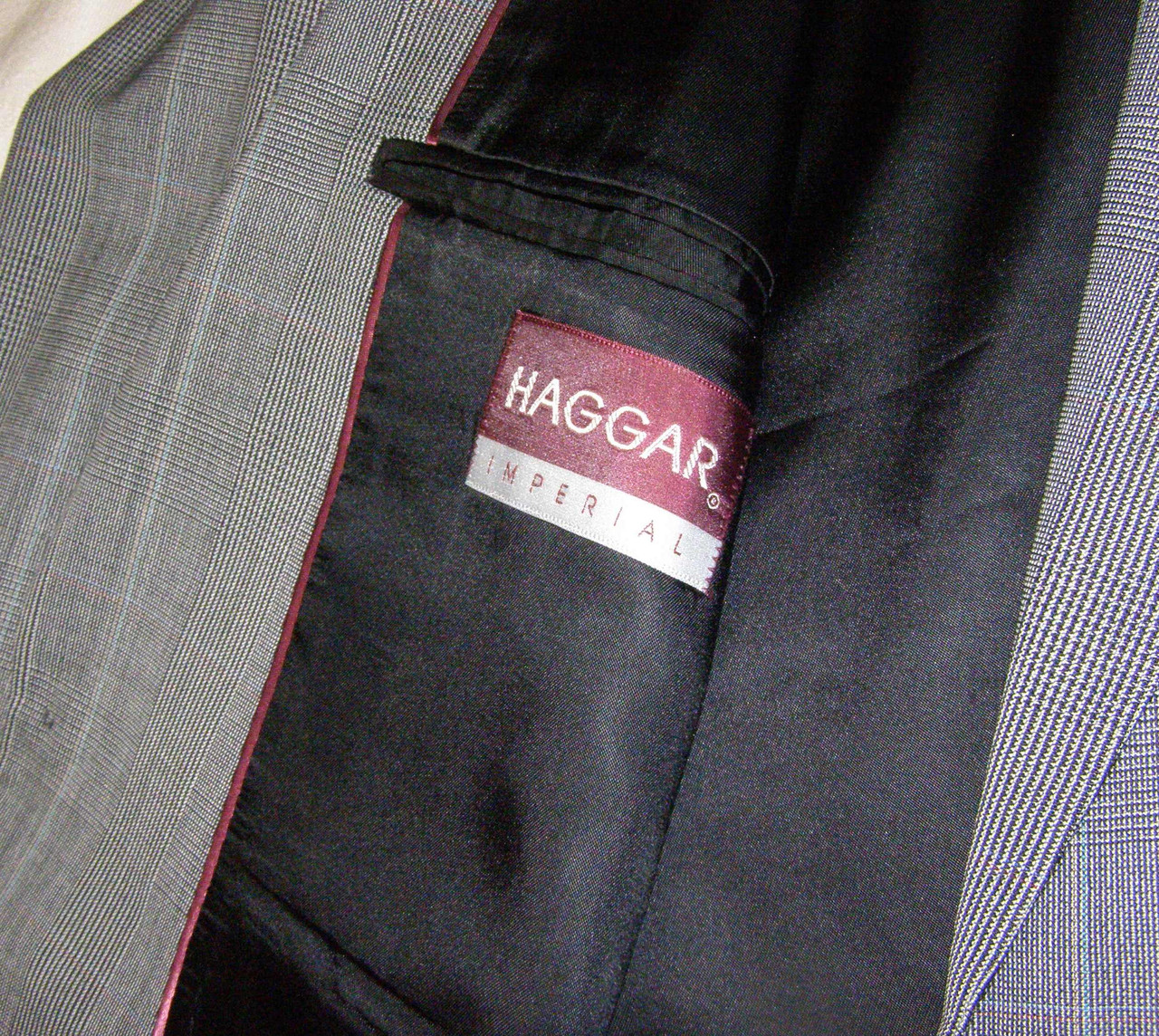 Пиджак шерстяной HAGGAR (50) - фото 4 - id-p324111193