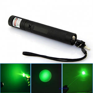 Лазерна указка Green Laser Pointer з потужним зеленим променем 1000 мВт