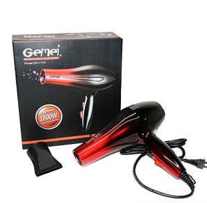 Фен для укладання волосся Gemei GM-1719 (40 шт./ясть)