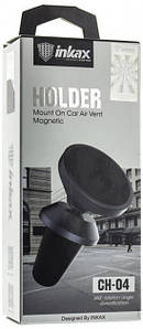 Автодерильник для телефону магнітний універсальний власник холдер магнітний Holder Inkax