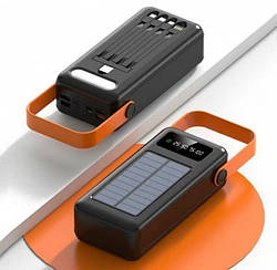 Power bank 638 — 60000mAh + Універсаний Кабель 4в1 (реальна ємність)