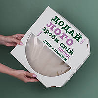 Печать на коробках под пиццу - Коробка для пиццы с печатью логотипа
