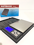 Вага ювелірних веж у вигляді книжки Електронні портативні ваги Ювелирні електронні ваги 500gr-001 Notebook, фото 5