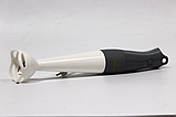 Блендер ручний заглибний подрібнювач зі склянкою Crownberg 300 Вт, фото 4