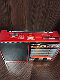 Радіоприймач всехвильовий Портативний радіоприймач з ліхтариком Радіоприймачі з роз'ємом USB FM Golon, фото 10