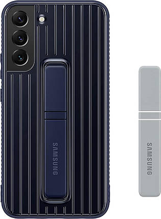 Оригінальний чохол Samsung Protective Standing Cover (Navy) для Galaxy S22+, фото 2