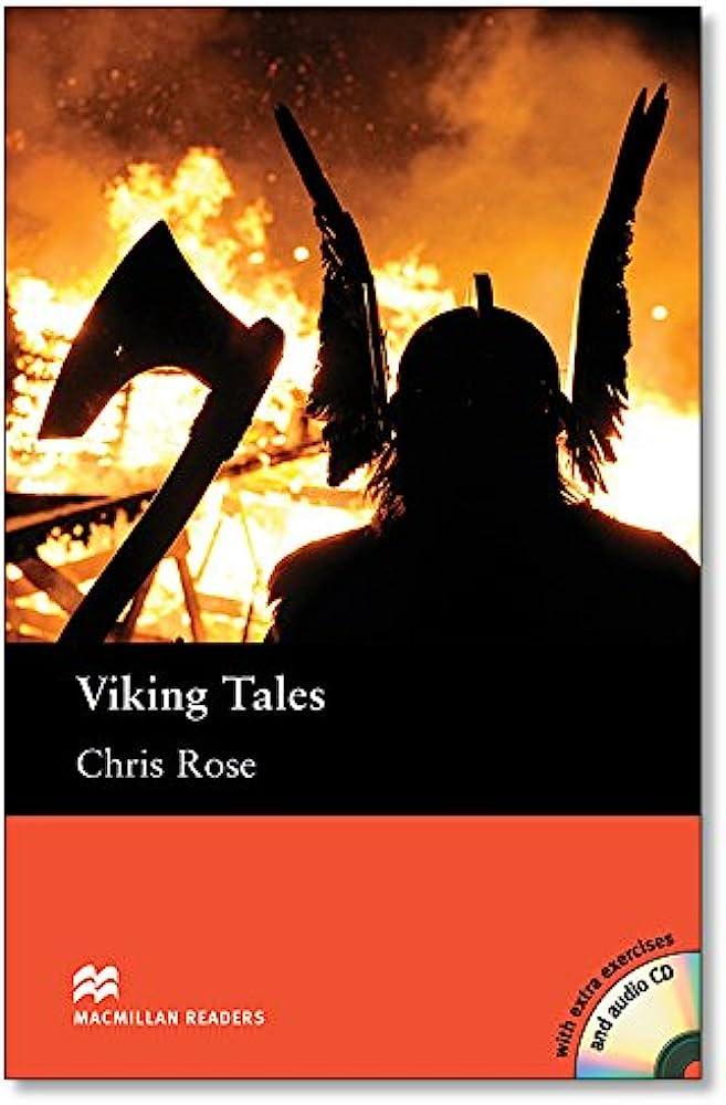 Книга англійською мовою Macmillan Readers Elementary Viking tales + Audio CD / Chris Rose/