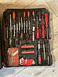 Набір інструменту WMC TOOLS 408 предметів із тріскачкою (у валізі), фото 6
