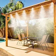 Система туманоутворення для охолодження та зволоження альтанки саду/Зрошувачі, фото 3