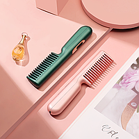 Расческа для выпрямления волос Hair Comb LY-297, 45 Вт, до 190 градусов, с быстрым нагревом и функцией ионизац