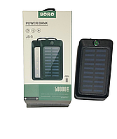 Повербанк с солнечной панелью powerbank Voltronic Boro JS5 2400mAh