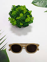 Солнцезащитные очки коричневые, мужские/женские, в пластиковой оправе ( без бренда)