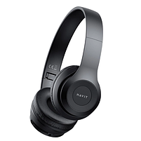 Навушники бездротові Havit 4-6 годин відтворення звуку,часзаряджання - 1,5 години HV-H632BT чорний, фото 4
