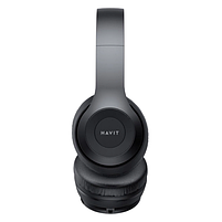 Навушники бездротові Havit 4-6 годин відтворення звуку,часзаряджання - 1,5 години HV-H632BT чорний, фото 3