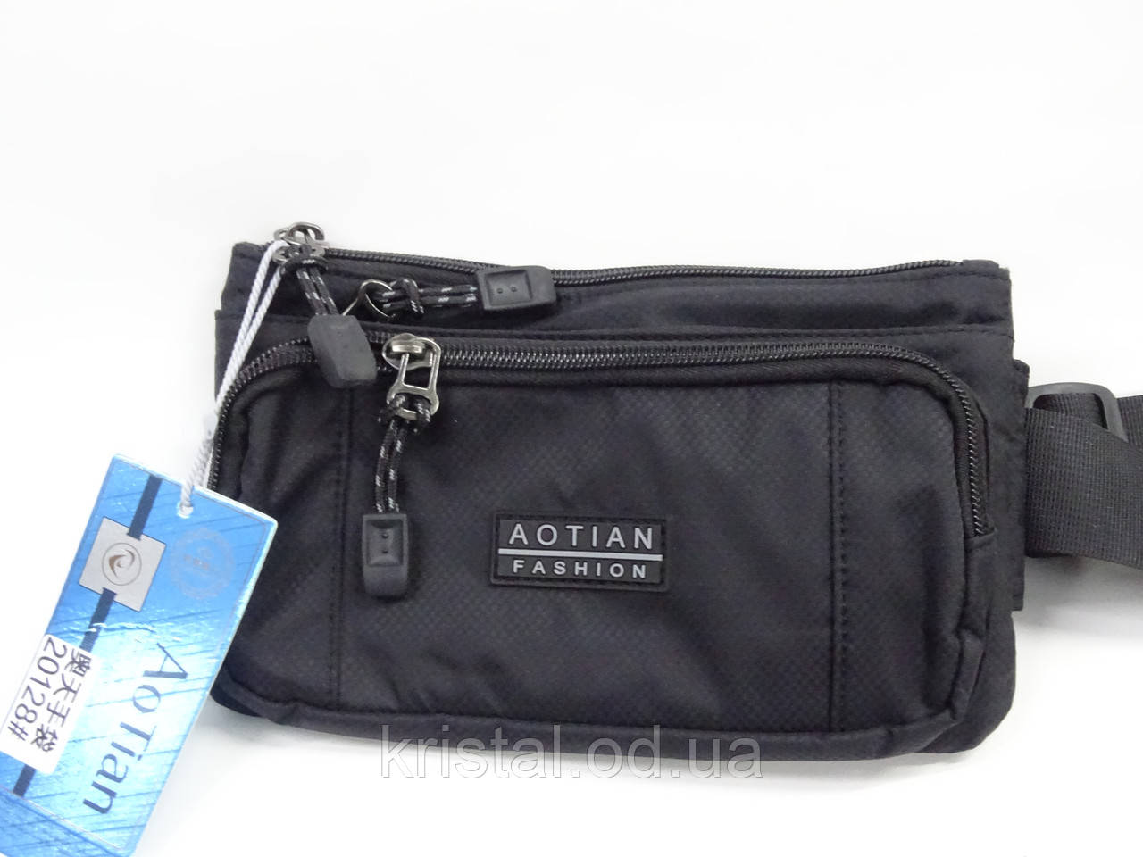 Чоловіча поясна сумка оптом 23*13 см. серії "Premium" No18742, фото 1