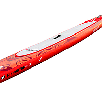 Сапборд Gladiator ART 11'2" x 30" OCTOPUS 2021 — надувна дошка для САП серфінгу, sup board, фото 8