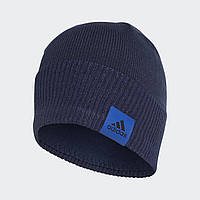 Синяя шапка Adidas Climawarm Beanie DJ1215