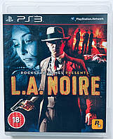 L.A. Noire, Б/У, английская версия - диск для PlayStation 3