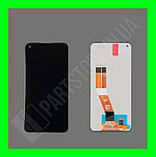 Дисплей Samsung A115 A11 2019 / M115 M11 2020 із сенсором, чорний (оригінальні комплектуючі)