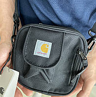 Carhartt сумка мужская брендовая барсетка через плечо. Сумка мессенджер Кархарт WIR.PЖивое фото