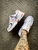 Кроссовки New Balance 530 White Silver Orange Женские и мужские нью беленс