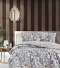Комплект постільної білизни на резинці TM First Choice ранфорс 200*220 Homesko Jolly Blue
