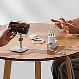 Мережевий зарядний пристрій Baseus Compact Charger 3U 17 W EU white (CCXJ020102), фото 8