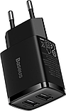 Мережевий зарядний пристрій Baseus Compact Charger 2U 10.5 W EU black (CCXJ010201), фото 5