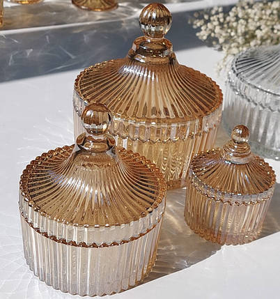 Цукорниця "Золотий купол" середня 250 мл 102-61, фото 1
