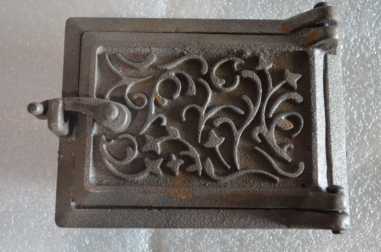 Двері чавунна сажетруска ТАТАРКА 1,5 кг 13х9 см