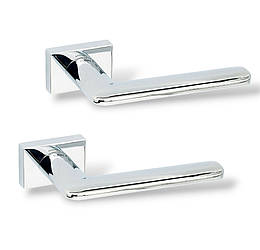 Ручки дверні TUPAI ELIPTICA 3098RT-03 хром полірований (для міжкімнатних/вхідних дверей )