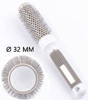 Гребінець брашинг для волосся AVADONA керамічний діаметр 32 мм