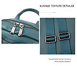 Рюкзак дівчина мистецтв шкіра Модний новий фасон Міський рюкзак стильна шкільна сумка дівчинка тільки опт, фото 8