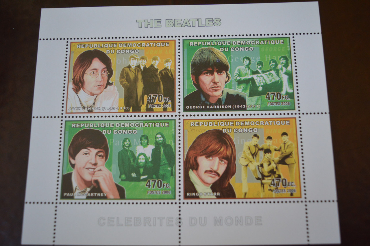 Коно. Марки. История и Личности . Блок.  2006 рік (А-23)