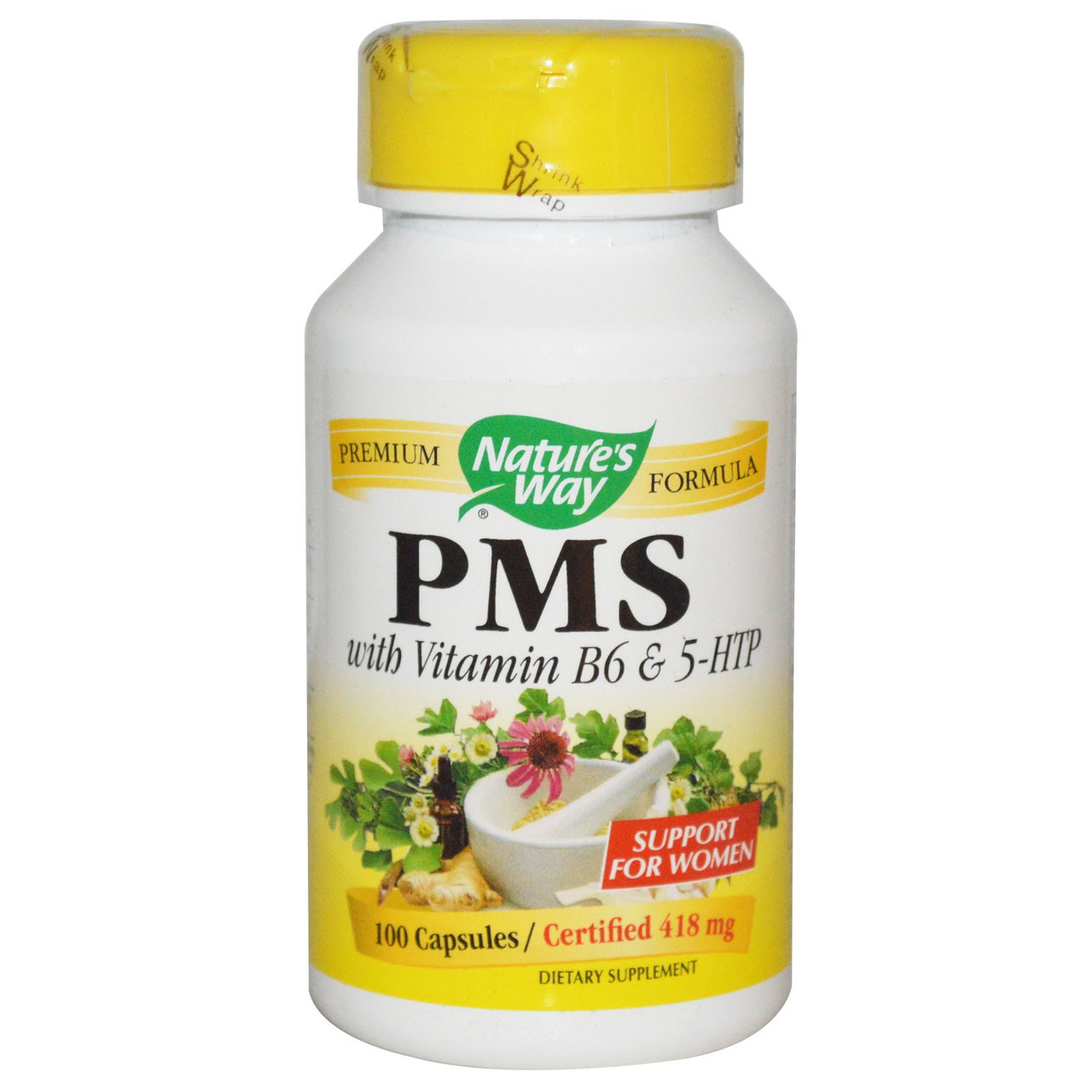 Формула ПМС з вітаміном В6 і 5-HTP, Nature's Way, 418 мг, 100 капсул