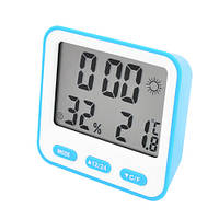 Термометр электронный с гигрометром и будильником 854