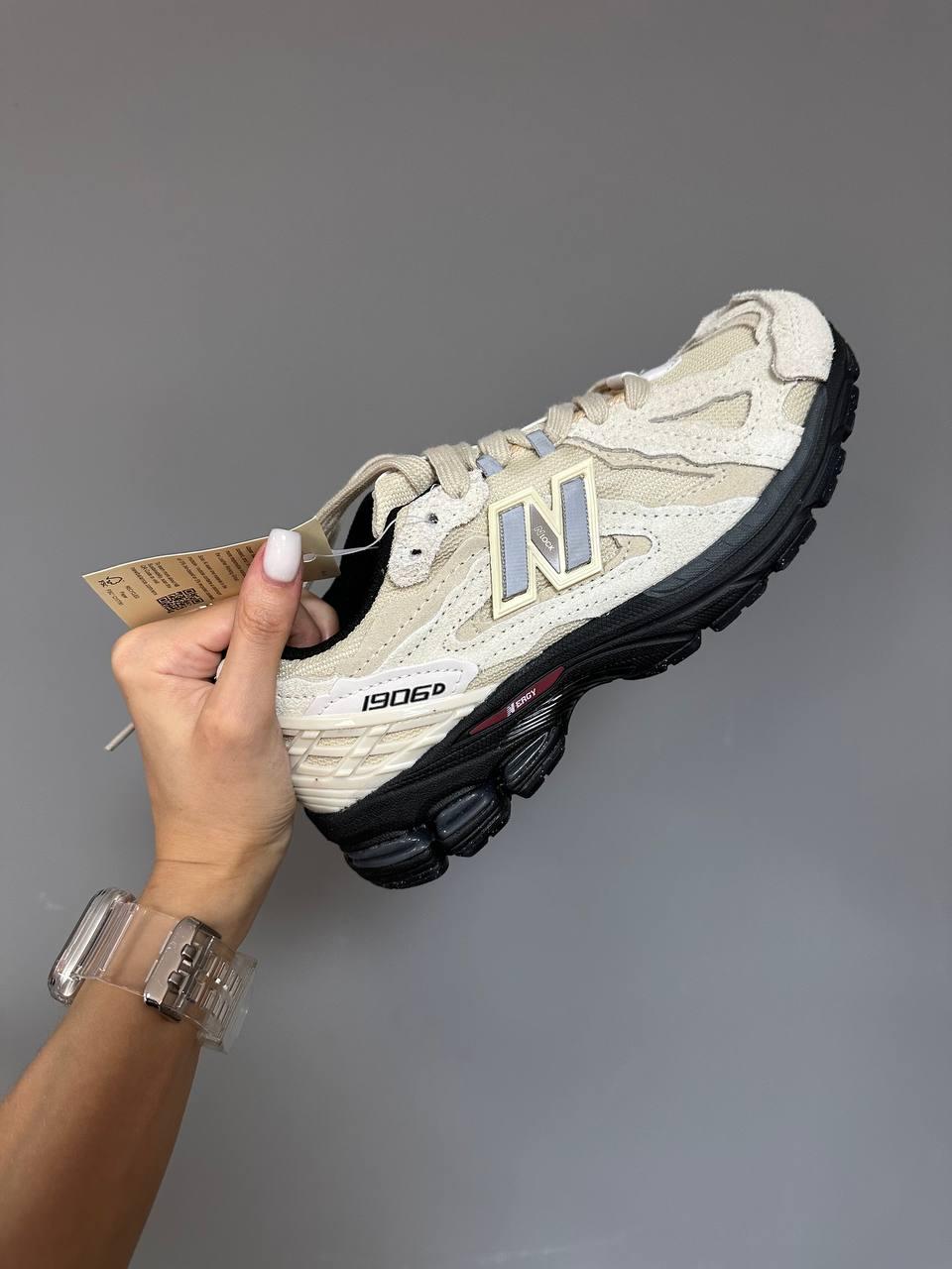 Кросівки чоловічі бежеві NB New Balance 1906D Protection Pack Beige Black (12651)