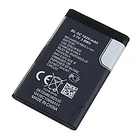 Акумулятор Nokia C2-06 (BL-5C 1020 mAh) [Original PRC] 12 міс. гарантії