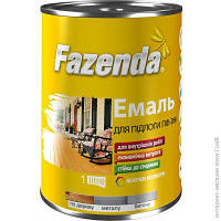 Эмаль для пола Fazenda Желто-Коричневая ПФ-266 2.8 кг