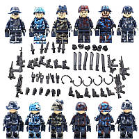 Фигурки человечки swat спецназ военные солдаты для Лего Lego
