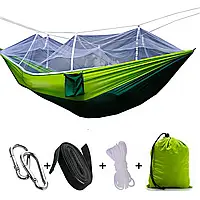 Туристичний гамак із москітною сіткою UKC Hammock Net до 200 кг